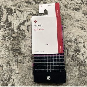 Lululemon Athletica Power Stride Crew Socks